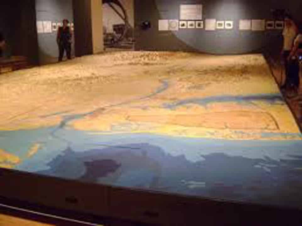 relief map of the new york city watershed