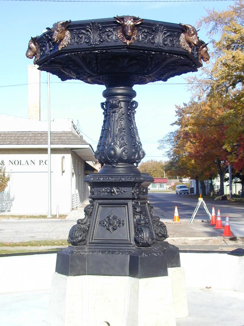Art Conservation Cleveland Cast Iron Fountain