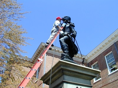 Maryland Military Monuments outdoor sculpture conservation