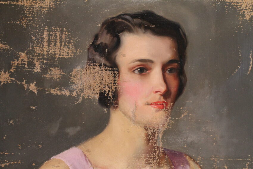 Portrait Restoration: Ready For A Close-up, Conservator Dedecek